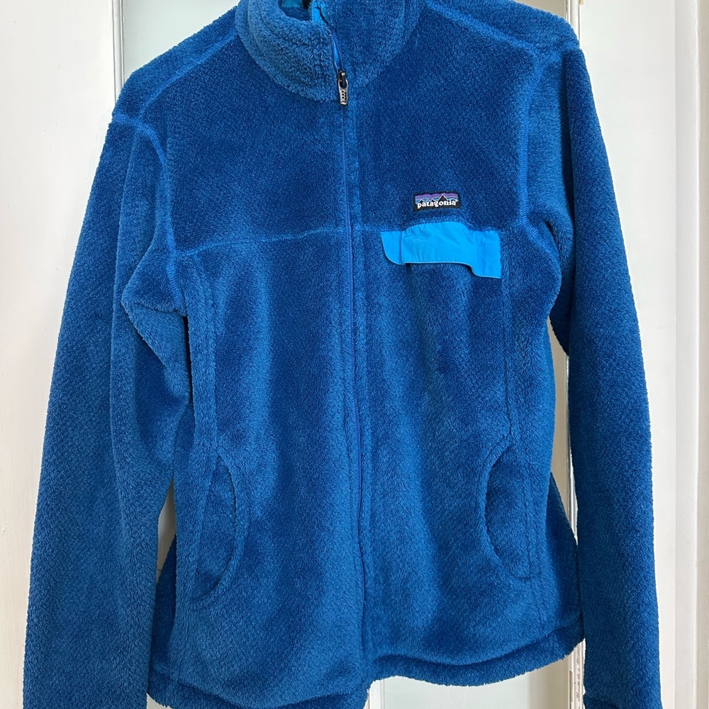 Patagonia Vibrant Blue Fleece Jacket
